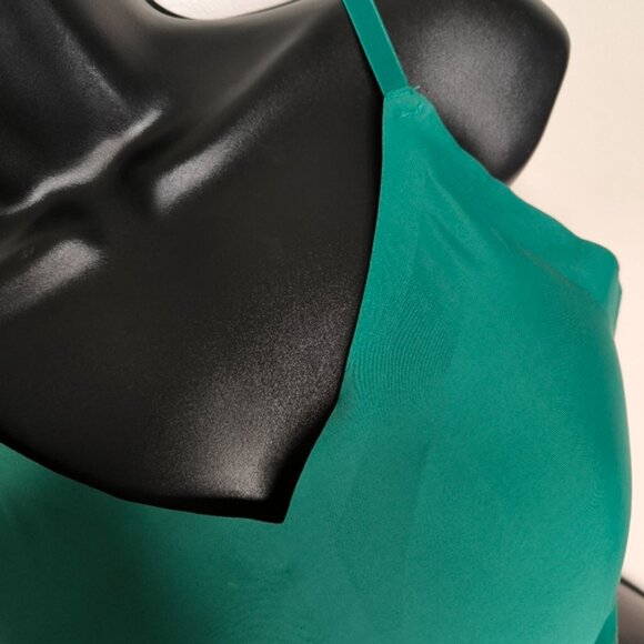 Thalia Sodi Glam Lace Supportive Lightly Padded Athletic Utility Stretch Bra L - Picture 3 of 7